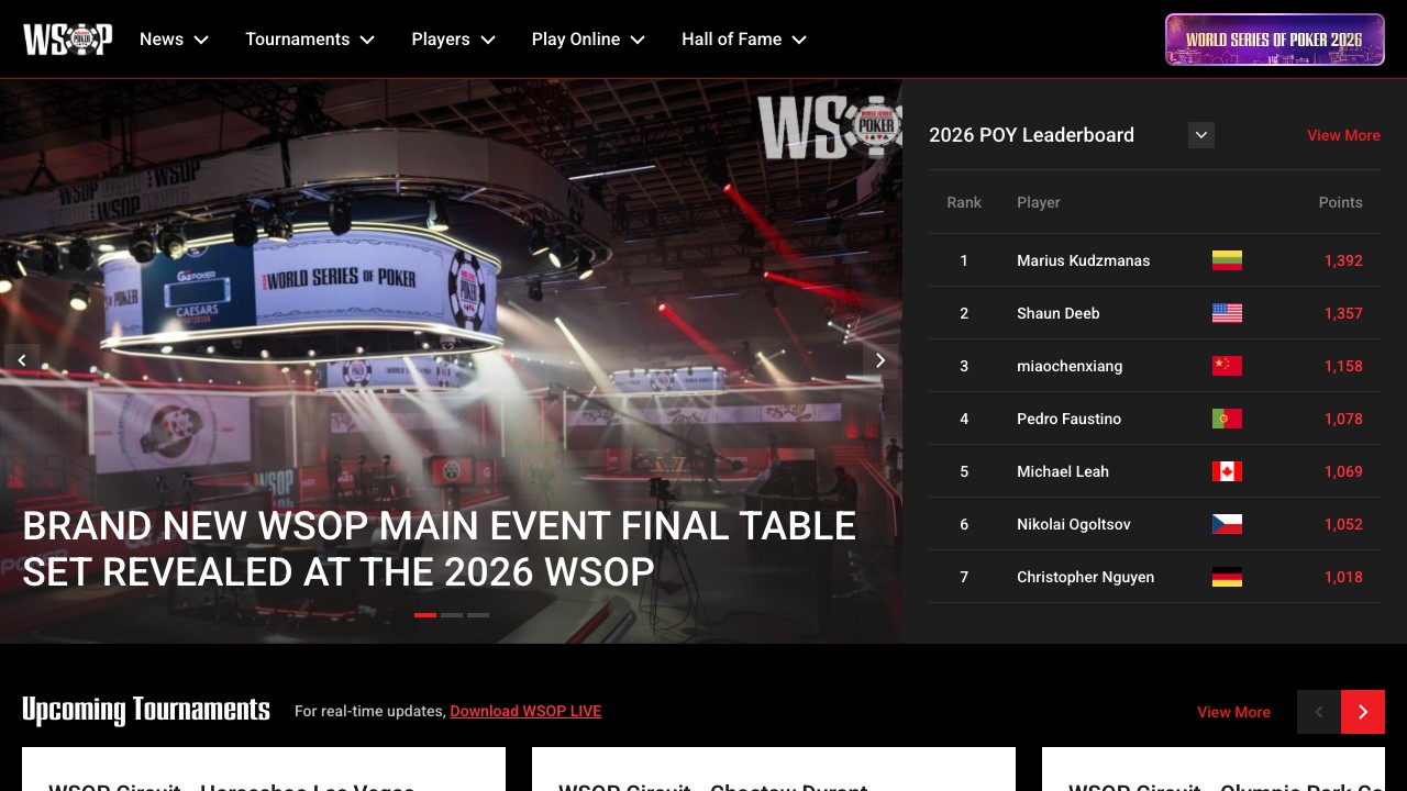 wsop screenshot